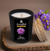 Desire Scented Candle in Black Glass – Bold & Luxurious Scent
